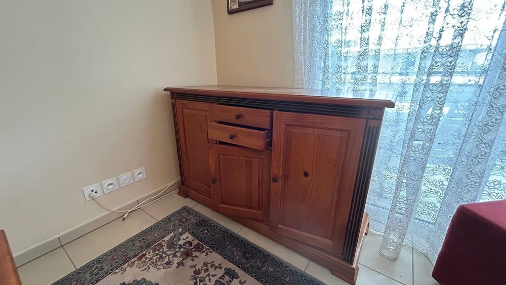 buffet bas en bois massif 160 Vif (38)