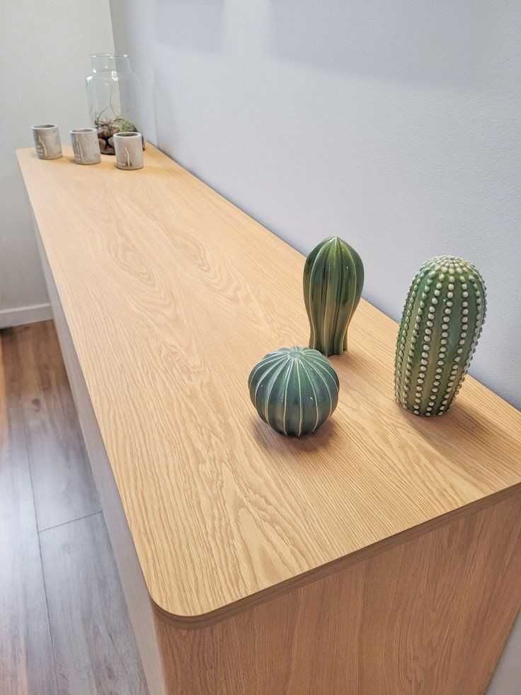 Buffet en ch�ne, buffet long, meubles de salon, armoire, commode en ch�ne, buffet en ch�ne, cr�dence du milieu du si�cle, naturel, fait main, 380 Belleu (02)