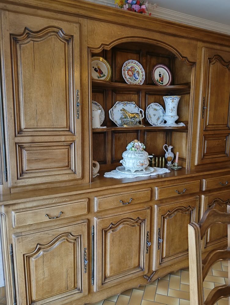 buffet chene massif 180 Beauchamps (50)