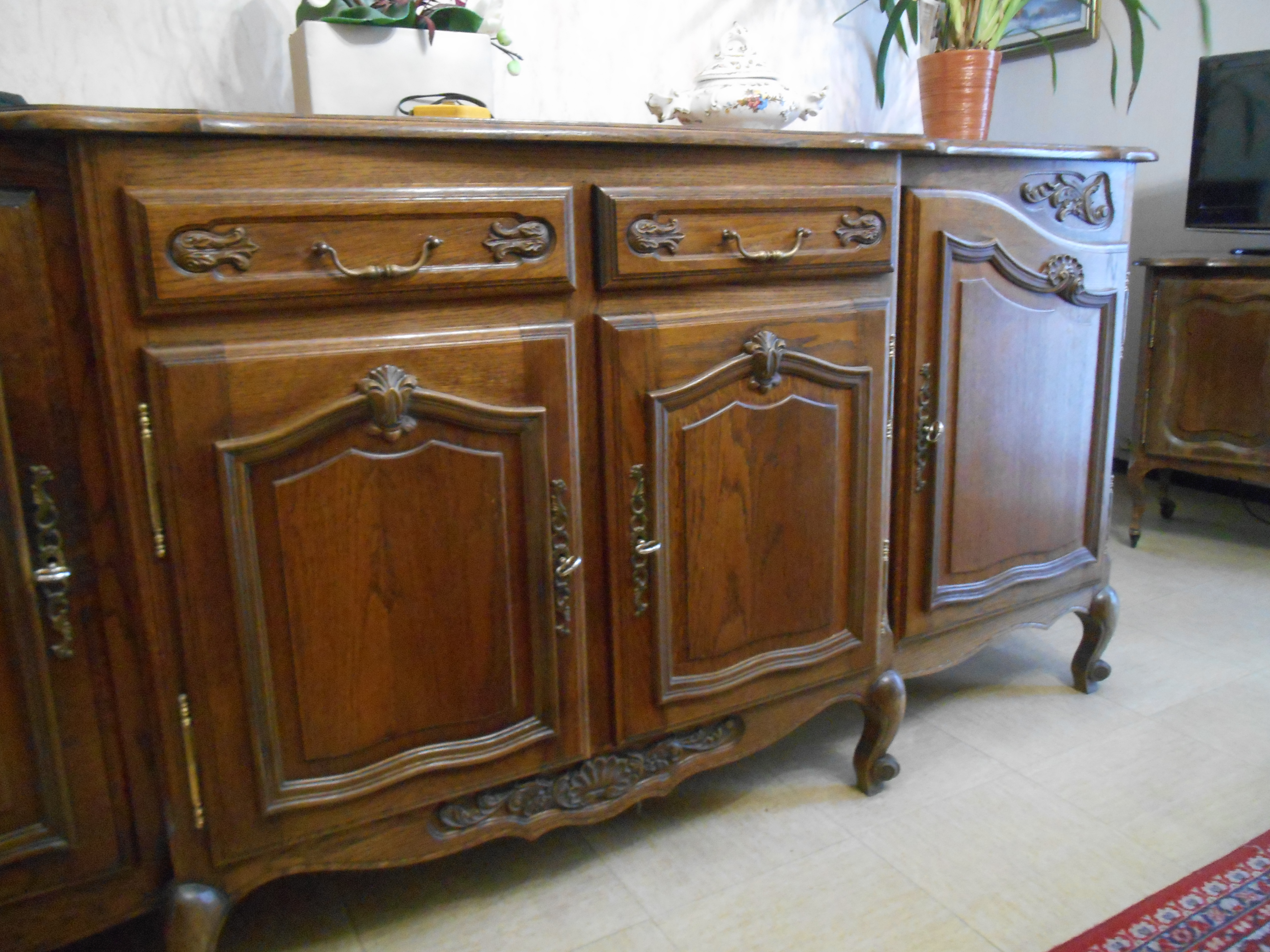 Buffet bas en ch�ne 200 Poissy (78)