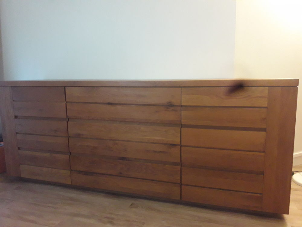 Buffet contemporain ch�ne massif 800 Aix-les-Bains (73)