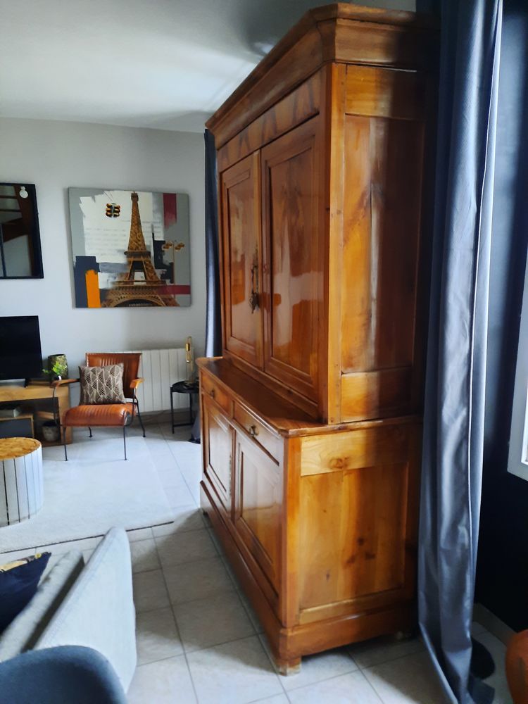 buffet 2 corps en merisier 900 Bayeux (14)