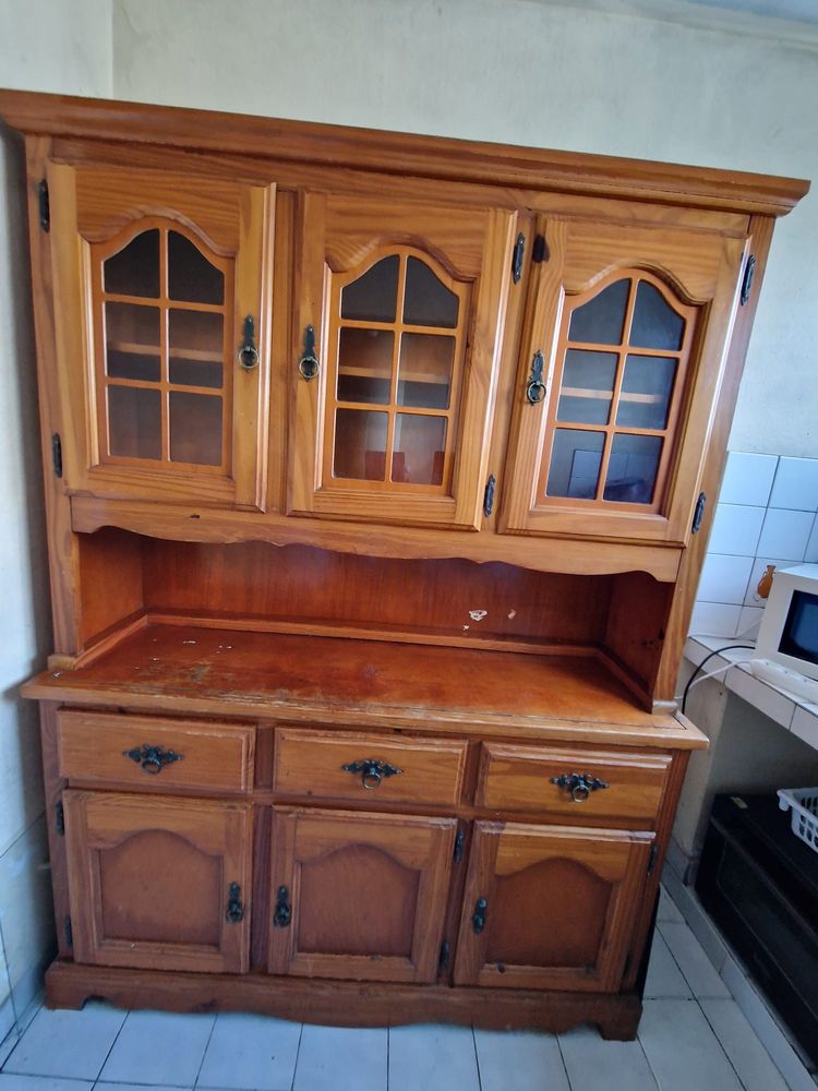 Buffet de cuisine en bois Acajou 350 Martinique (97)