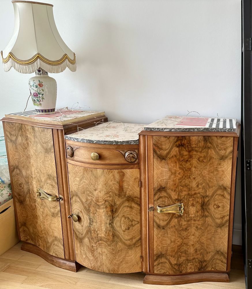 Buffet art deco noyer massif 350 Chamb�ry (73)