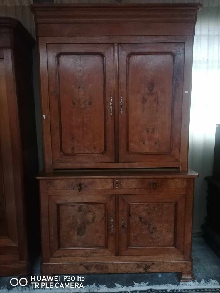 buffet deux corps style Louis Philippe 19�me 140 Lisieux (14)