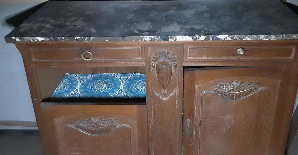 BUFFET bas en 1 �l�ment des ann�es 1950 � r�nover 0 Pontoise (95)