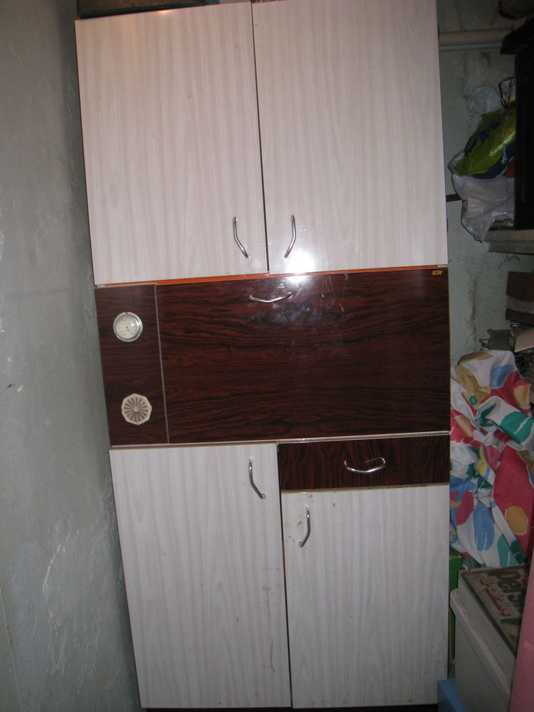 Buffet en formica vintage 1967 70 Saint-Ismier (38)