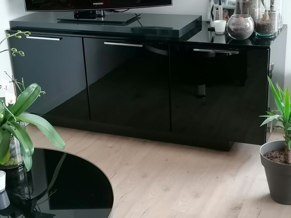 Buffet laqu� noir 150 Metz (57)