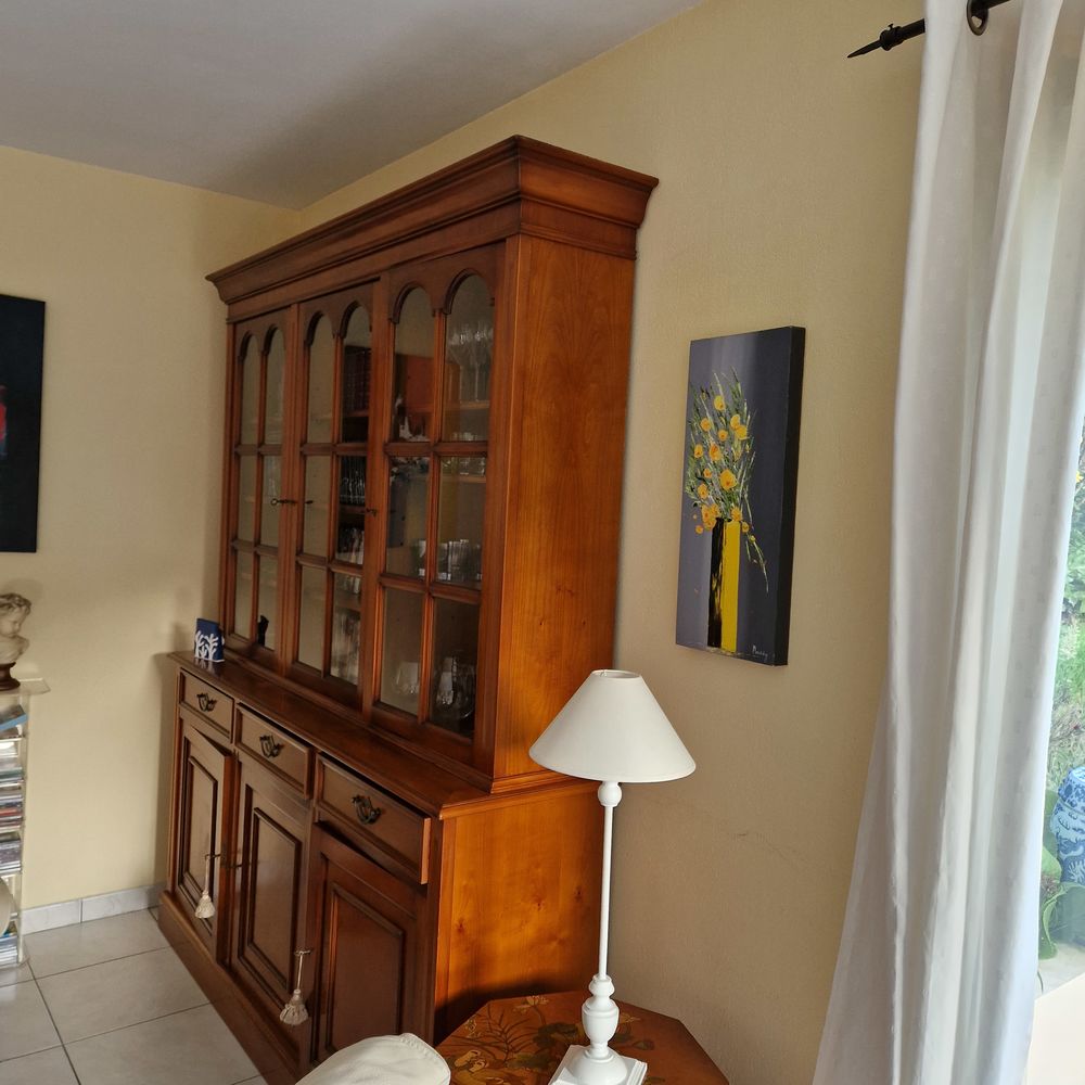 BUFFET EN MERISIER 390 Treilli�res (44)