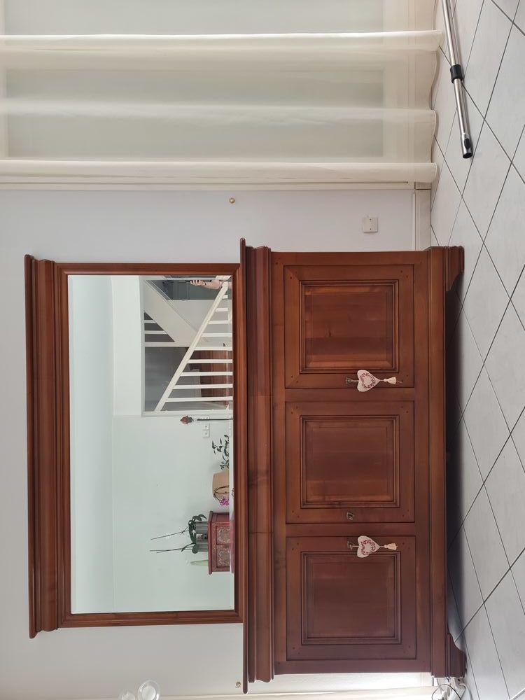 Buffet et miroir en merisier 150 Gournay-sur-Marne (93)
