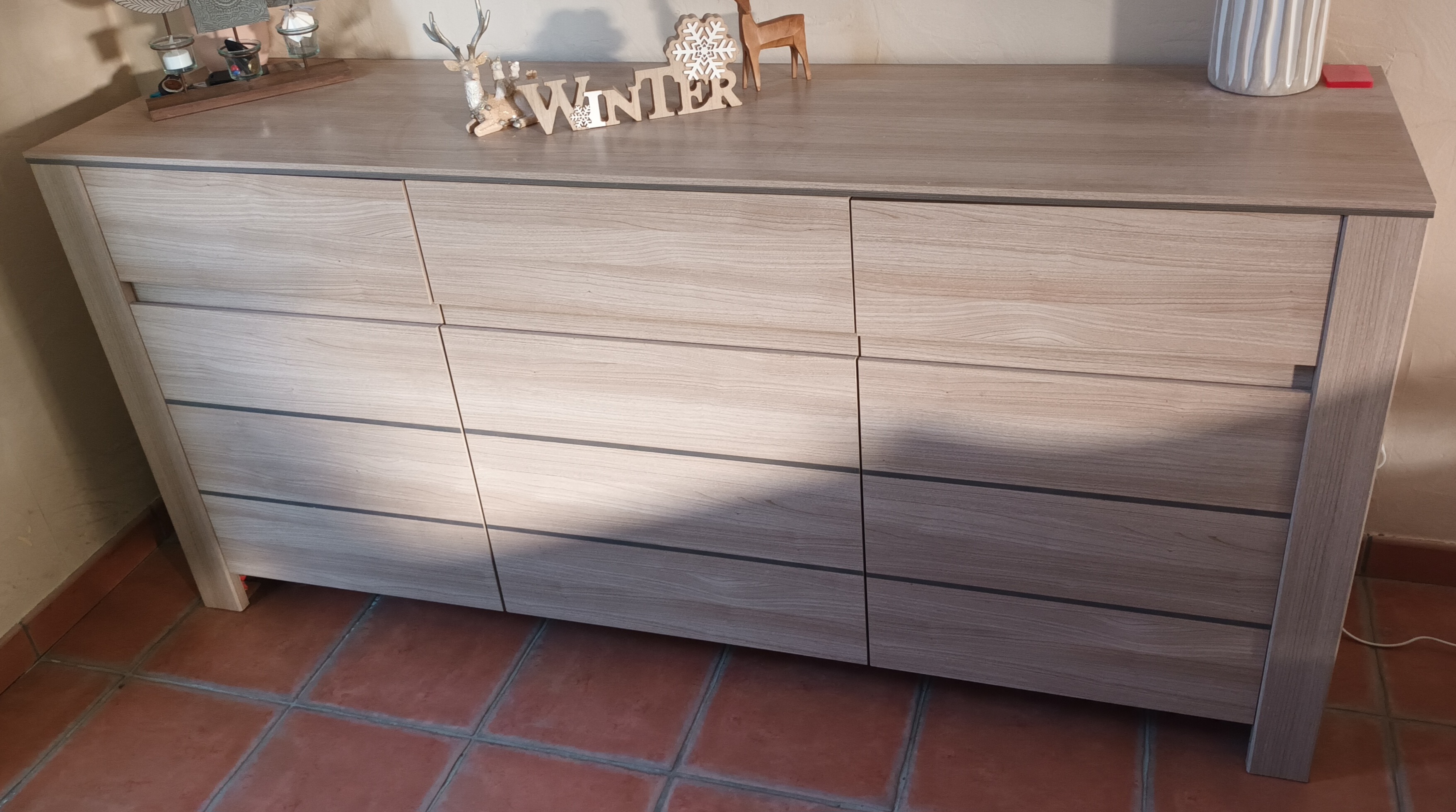 Buffet 3 placards + un tiroir 80 Damiatte (81)