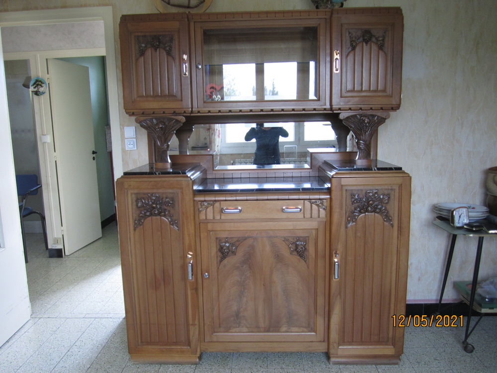 buffet salle � manger de 1934 en noyer massif 0 Beaumont-l�s-Valence (26)