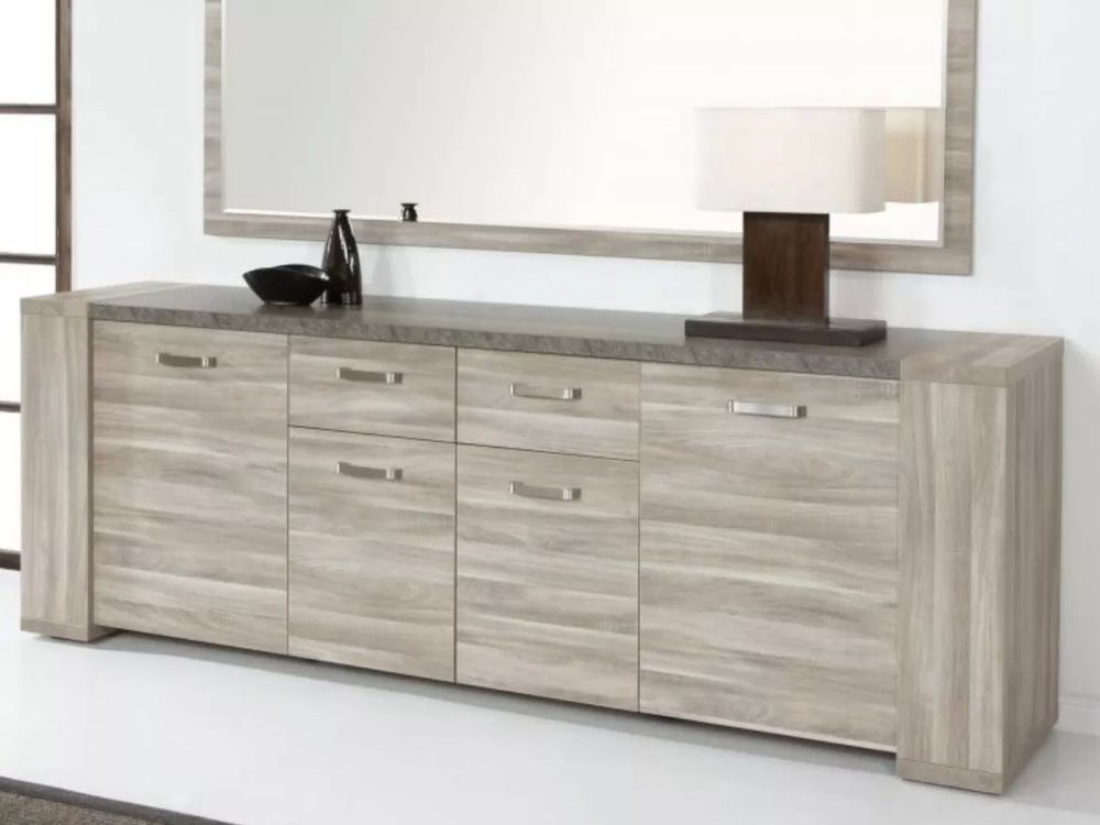 Buffet Stone  4 portes - 2 tiroirs 220 Nozay (91)
