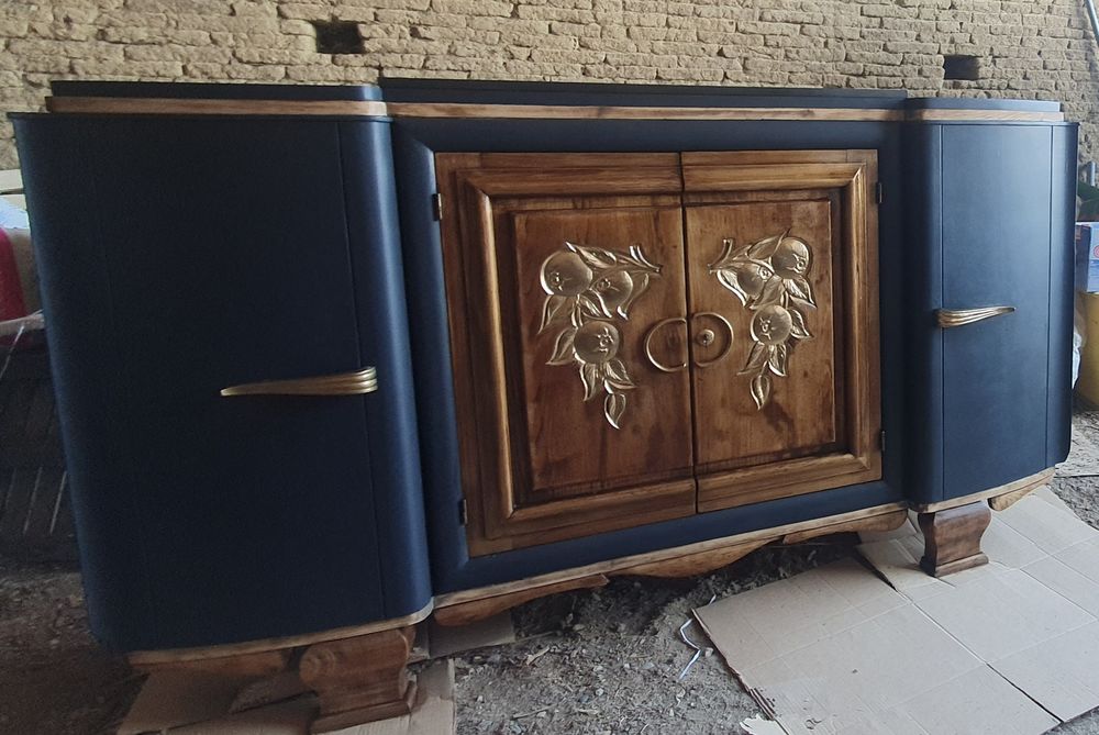 buffet + table en bois massif. 500 Grenade (31)