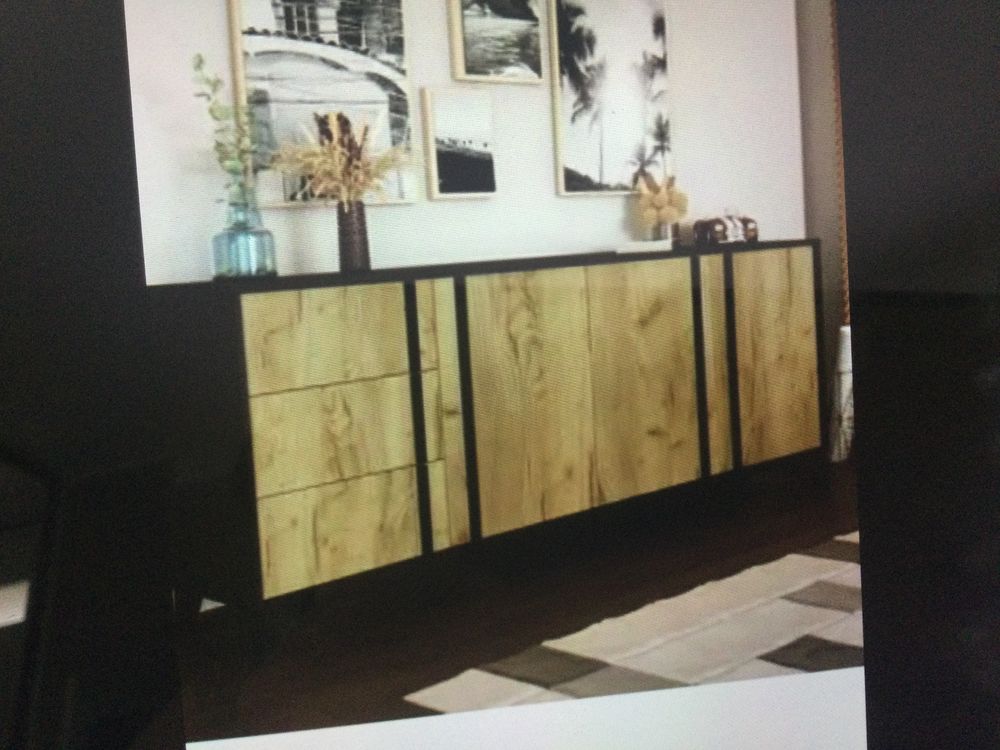 Buffet bas, table + 4 chaises 480 Vermenton (89)