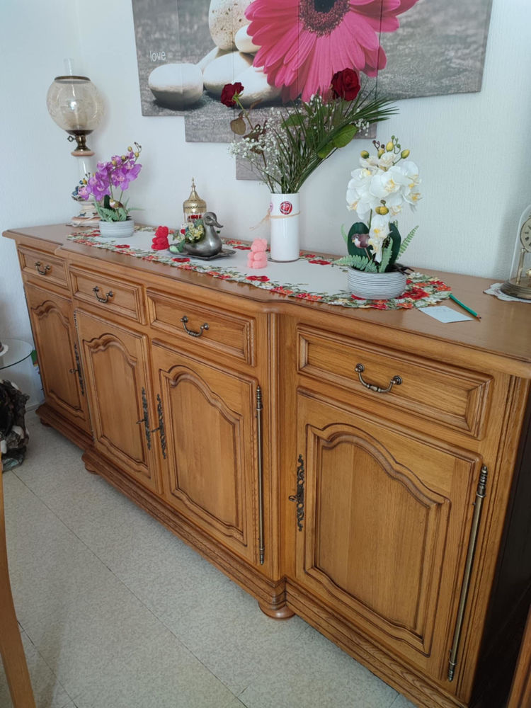 buffet /table (rallonge) et 4 Chaises en ch�ne 650 Cergy (95)