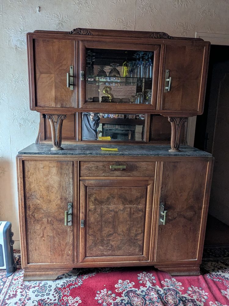 Buffet vaisselier 150cm 50 Herbeys (38)