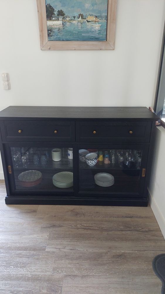 Buffet vaisselier ikea reference Marsjo 180 Logonna-Daoulas (29)