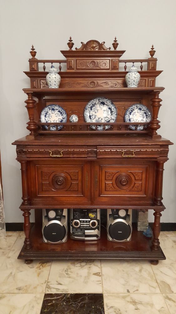 BUFFET VAISSELIER STYLE HENRI  II 100 Grenade (31)