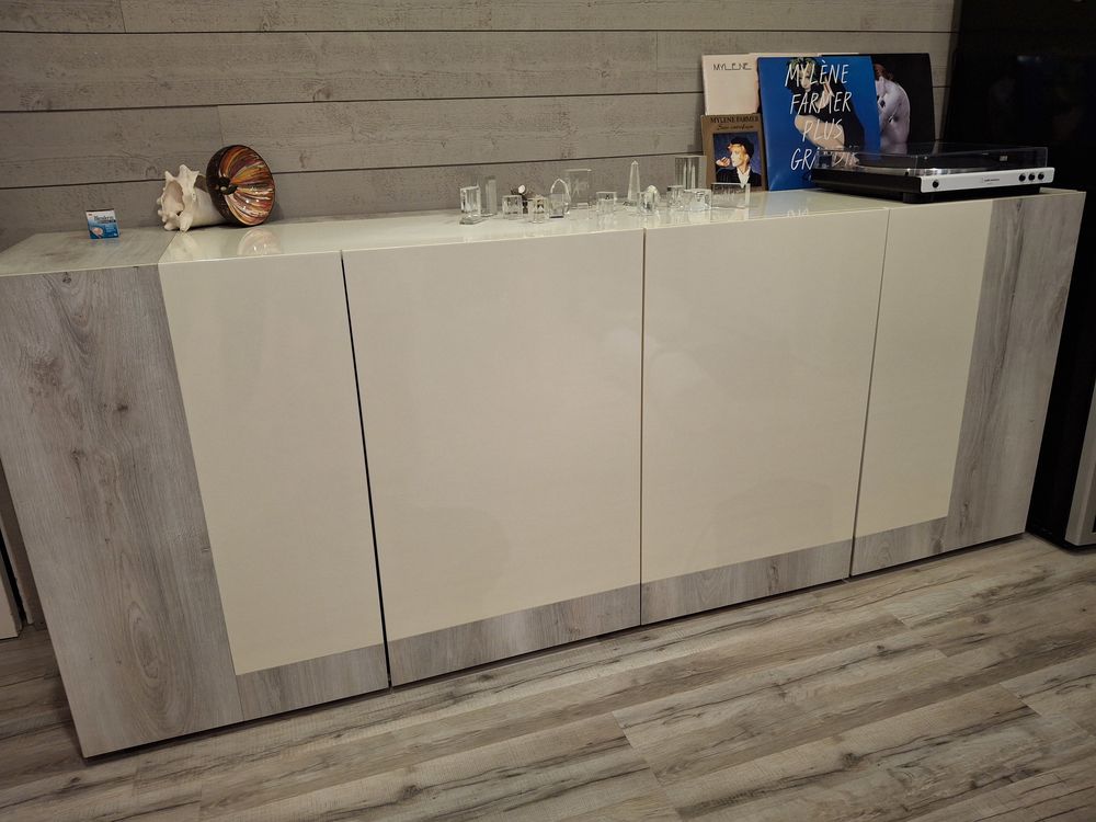 Buffet Vaisselier table 6 chaises miroir meuble tv 700 Aubie-et-Espessas (33)