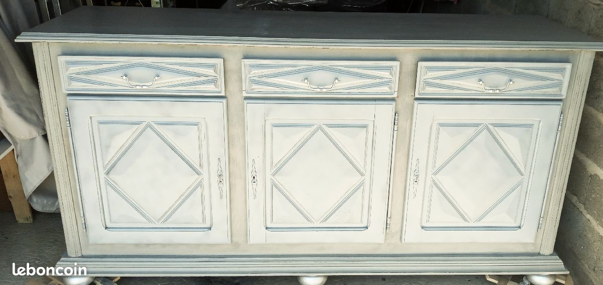 Buffet Vintage en Bois Peint 0 �pernay (51)