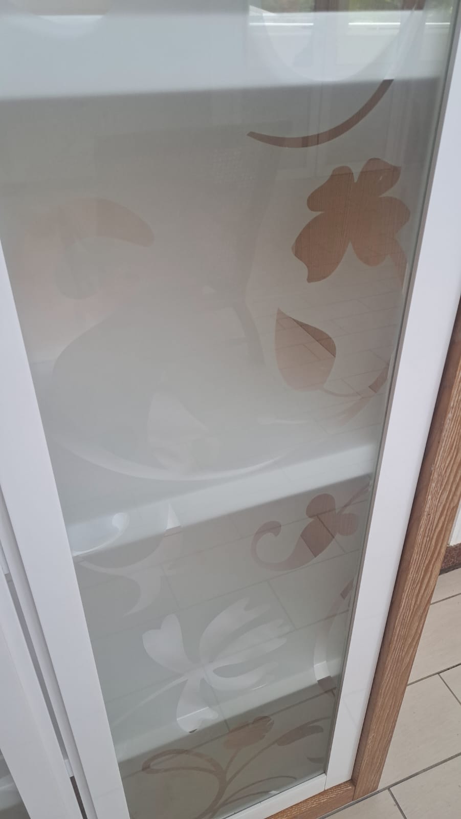 BUFFET VITRE CHENE LAQUE BLANC 380 Capesterre-Belle-Eau (97)