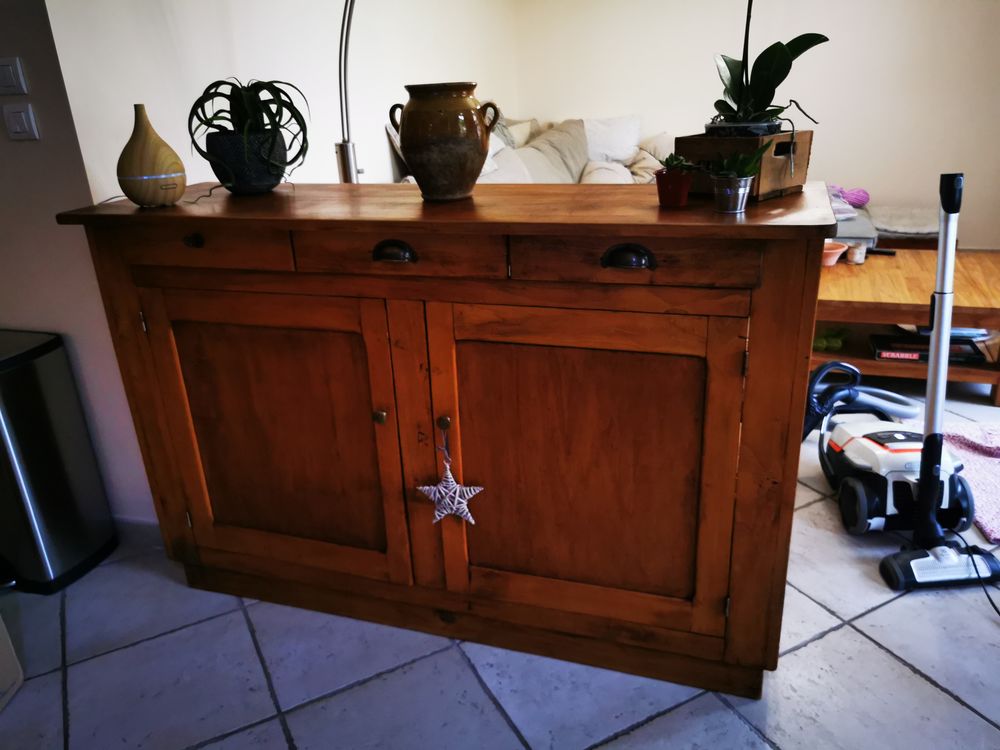 Buffet vitrine ancien 350 L'Isle-sur-la-Sorgue (84)