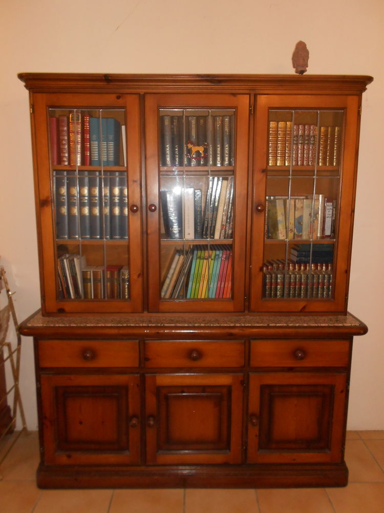 Buffet-vitrine en bois 50 Bernay-Saint-Martin (17)