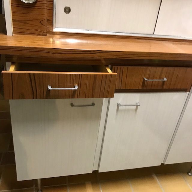 BuffetAncien Buffet Double Corps Cuisine Vintage En Formica 280 Mazeray (17)