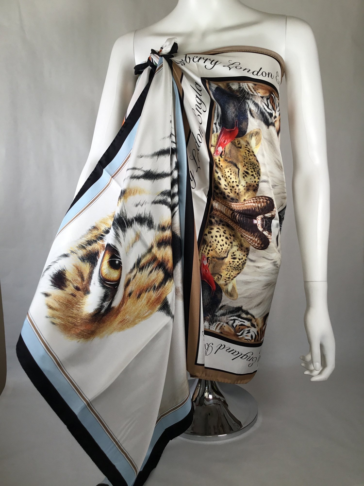 Burberry London England - 100% Soie 350 Versailles (78)