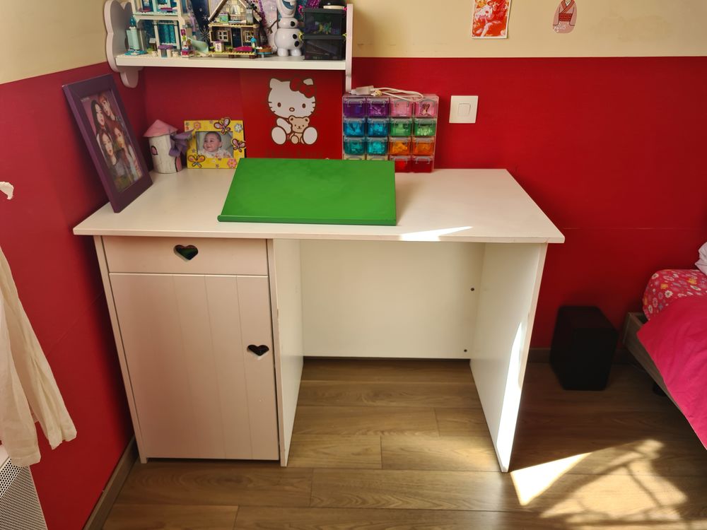 Bureau berlingo blanc pour fille 60 Cournonterral (34)
