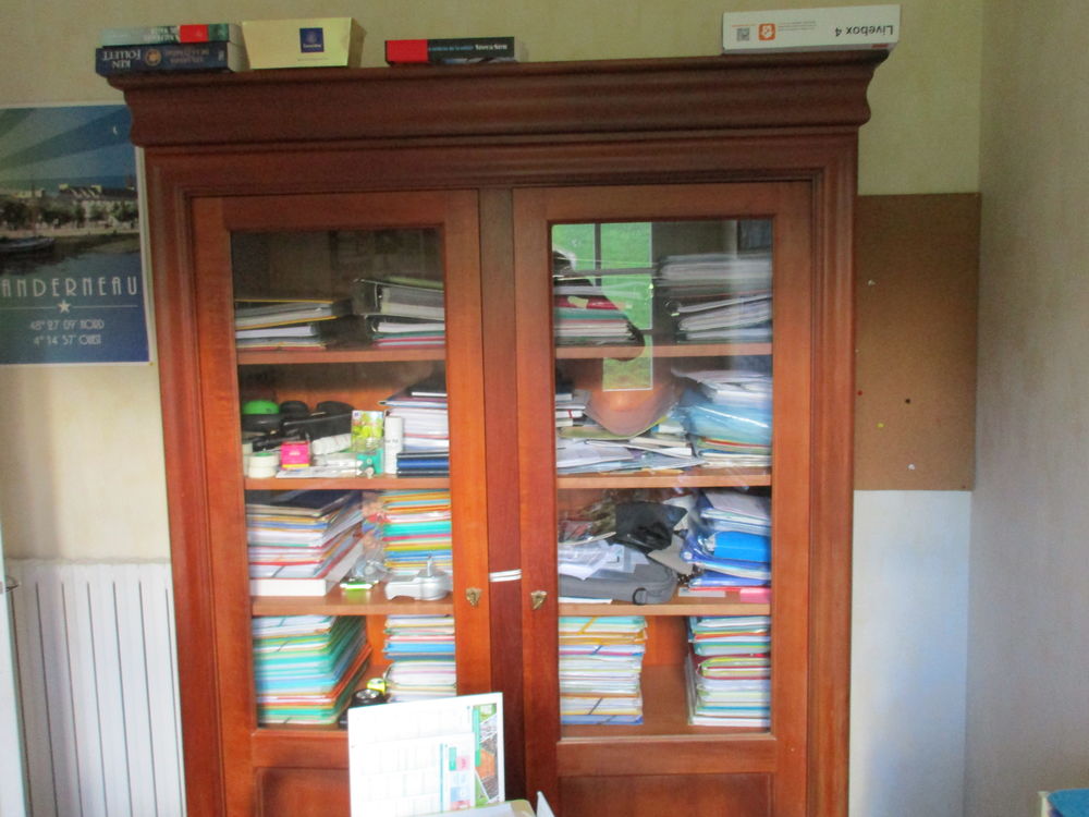 bureau & biblioth�que merisier massif 450 Plou�dern (29)