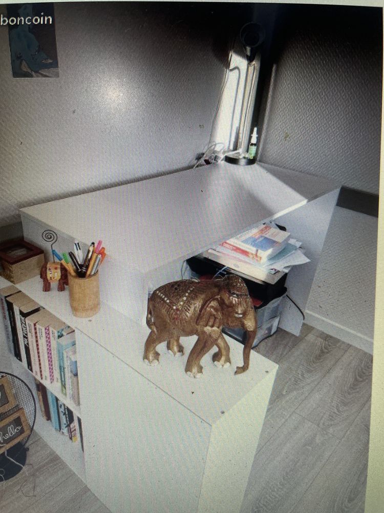 BUREAU BLANC D'ANGLE 75 Cr�teil (94)