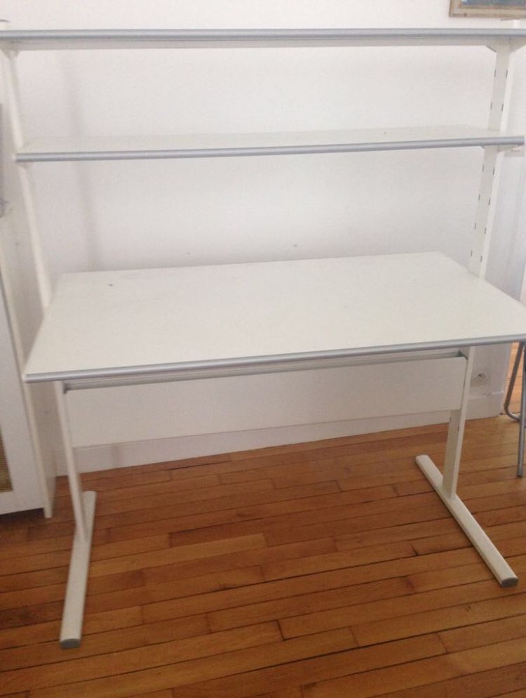 Bureau blanc d�montable 35 Paris 6 (75)