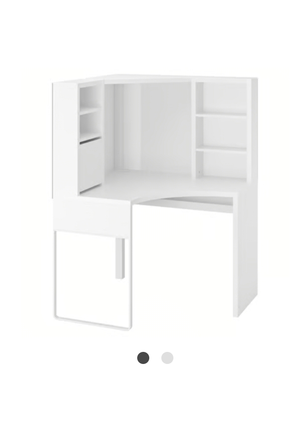 Bureau Blanc Multifonctionnel avec Rangement 85 Libourne (33)