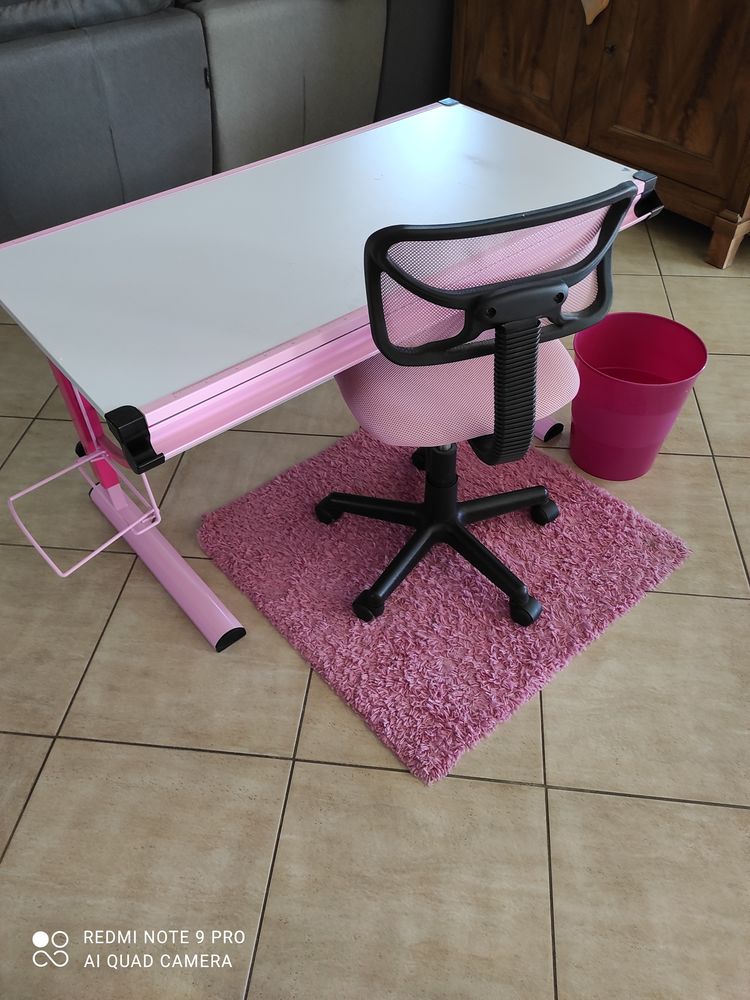 Bureau blanc et rose 40 Hauterives (26)