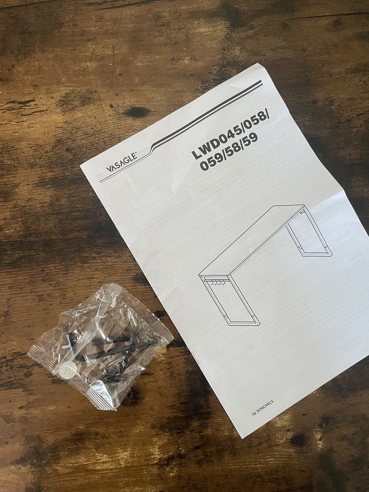 Bureau bois pieds m�tal 70 Meudon (92)