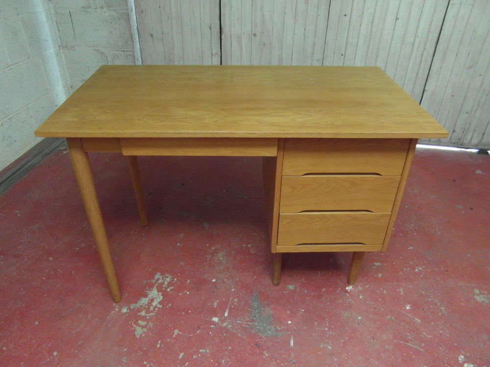 Bureau bois vintage 50 Foug�res (35)