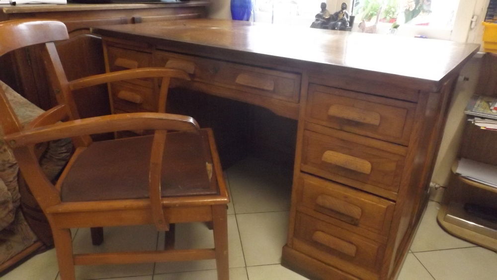 Bureau ch�ne + Chaise 60 Cambrai (59)