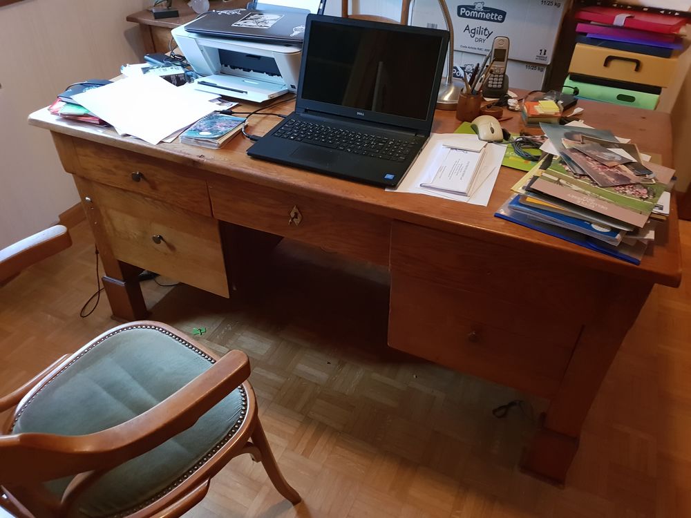 Bureau ch�ne massif 300 Deluz (25)