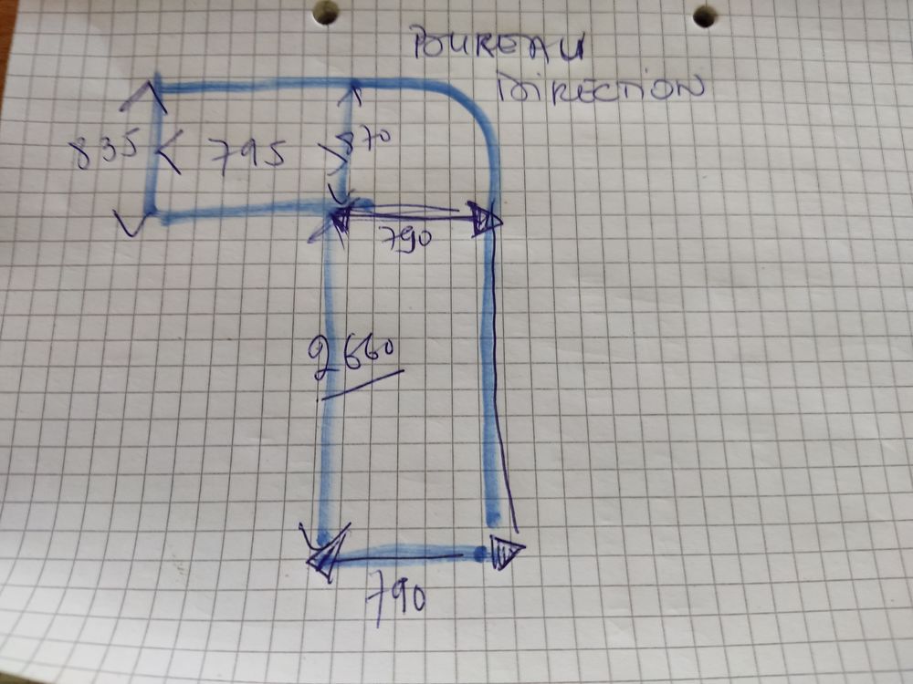 BUREAU DE DIRECTION avec CAISON - TB �tat 270 Goncelin (38)