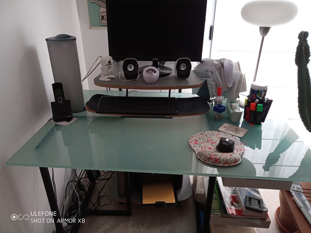 Bureau HABITAT verre opaque 40 Saint-Gilles (35)