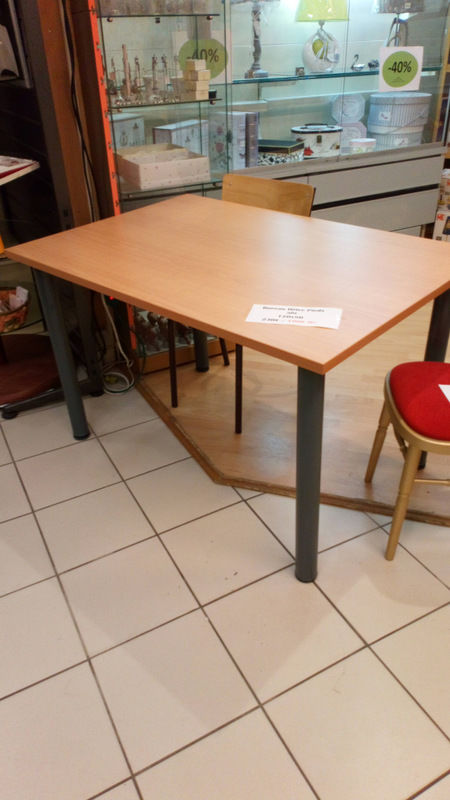 BUREAU H�TRE CARRE OU TABLE 90 Caug� (27)