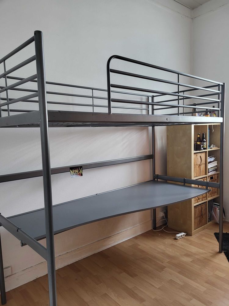 lit bureau ado ikea 50 Compi�gne (60)