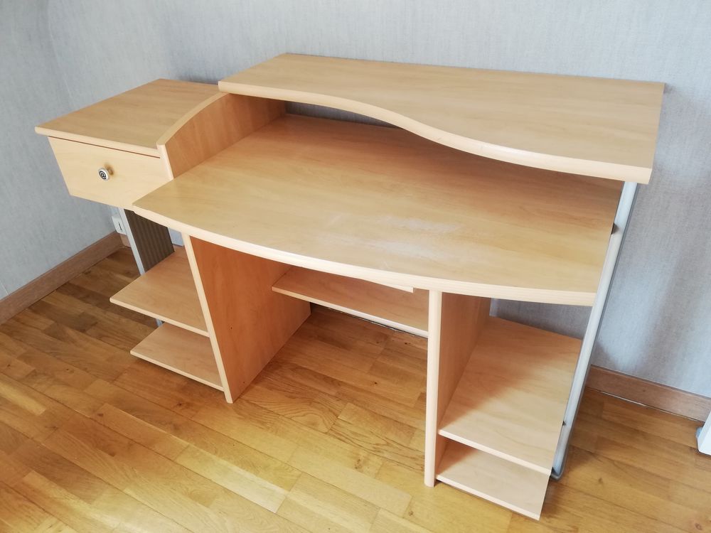 Bureau informatique double plateau 60 Jou�-l�s-Tours (37)