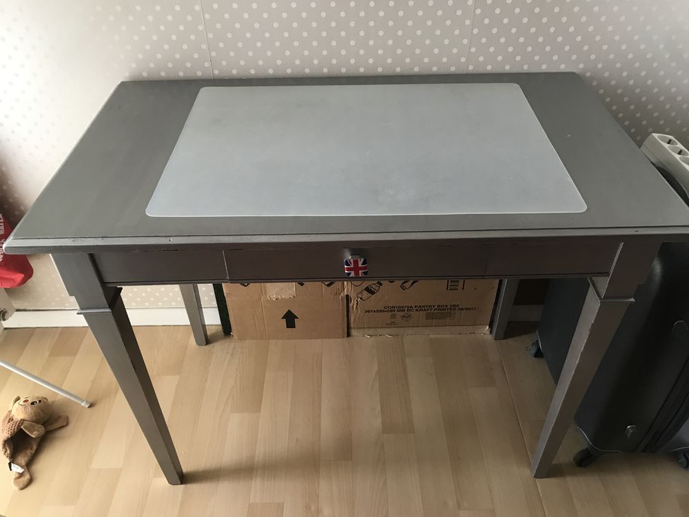 BUREAU EN PIN DES LANDES L98xP56xH76CM 80 Champigny-sur-Marne (94)