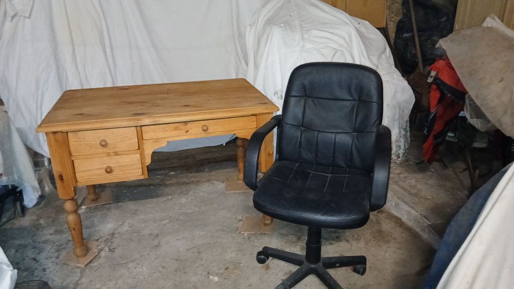 Bureau en pin massif et Fauteuil 80 Montr�al (32)
