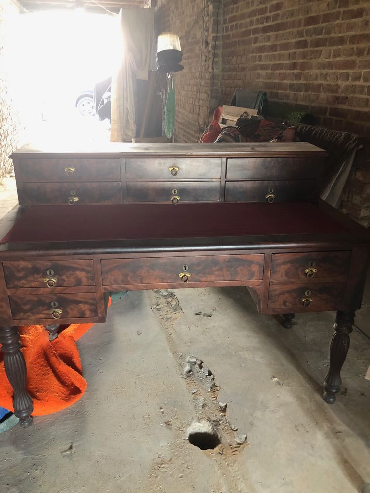 Bureau Ministre Louis Philippe en Merisier 250 Fleurbaix (62)