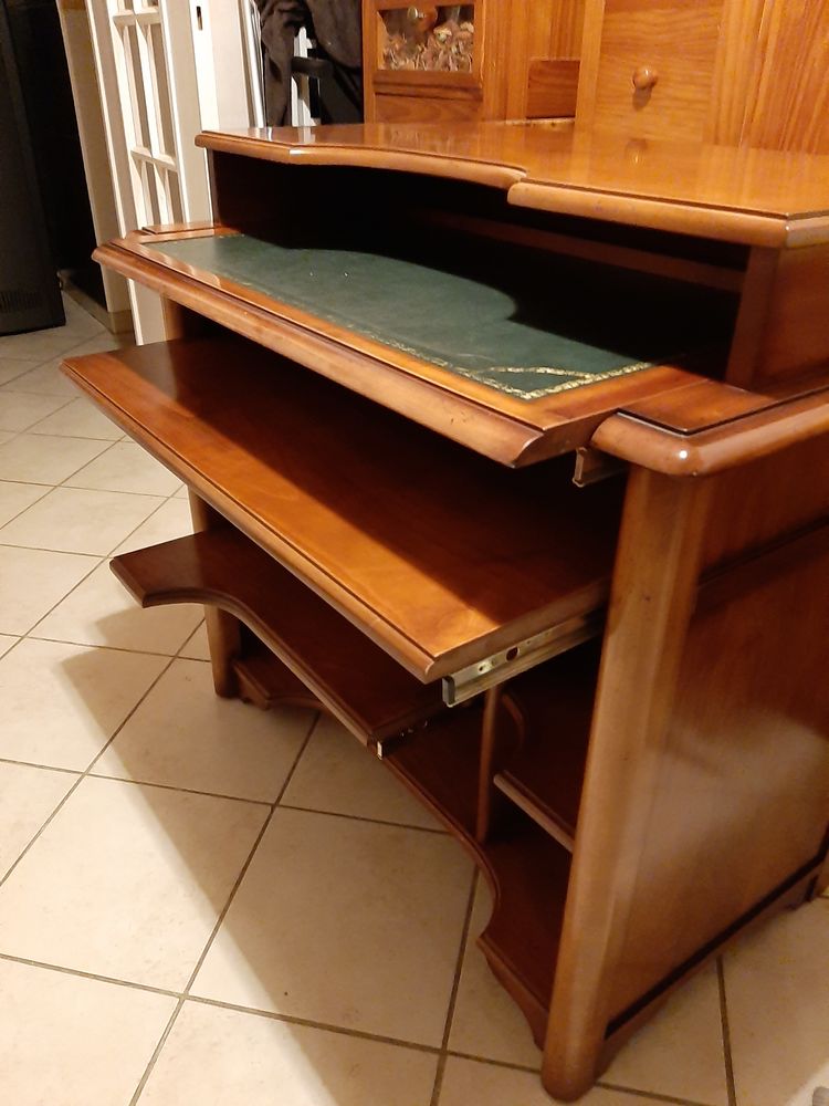 Bureau ordinateur bois 260 Rioux (17)