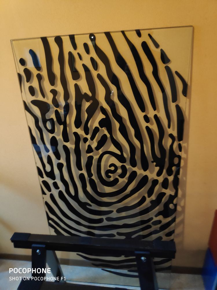 Bureau plateau verre